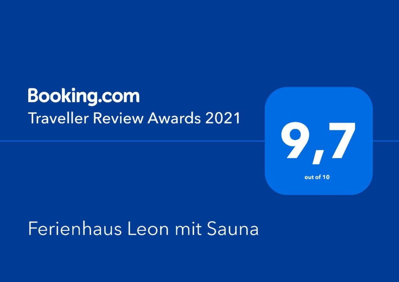 Ferienhaus Leon Mit Sauna Rehburg-Loccum Exterior foto