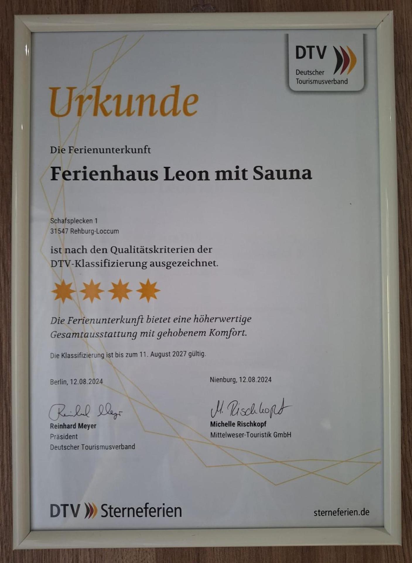 Ferienhaus Leon Mit Sauna Rehburg-Loccum Exterior foto